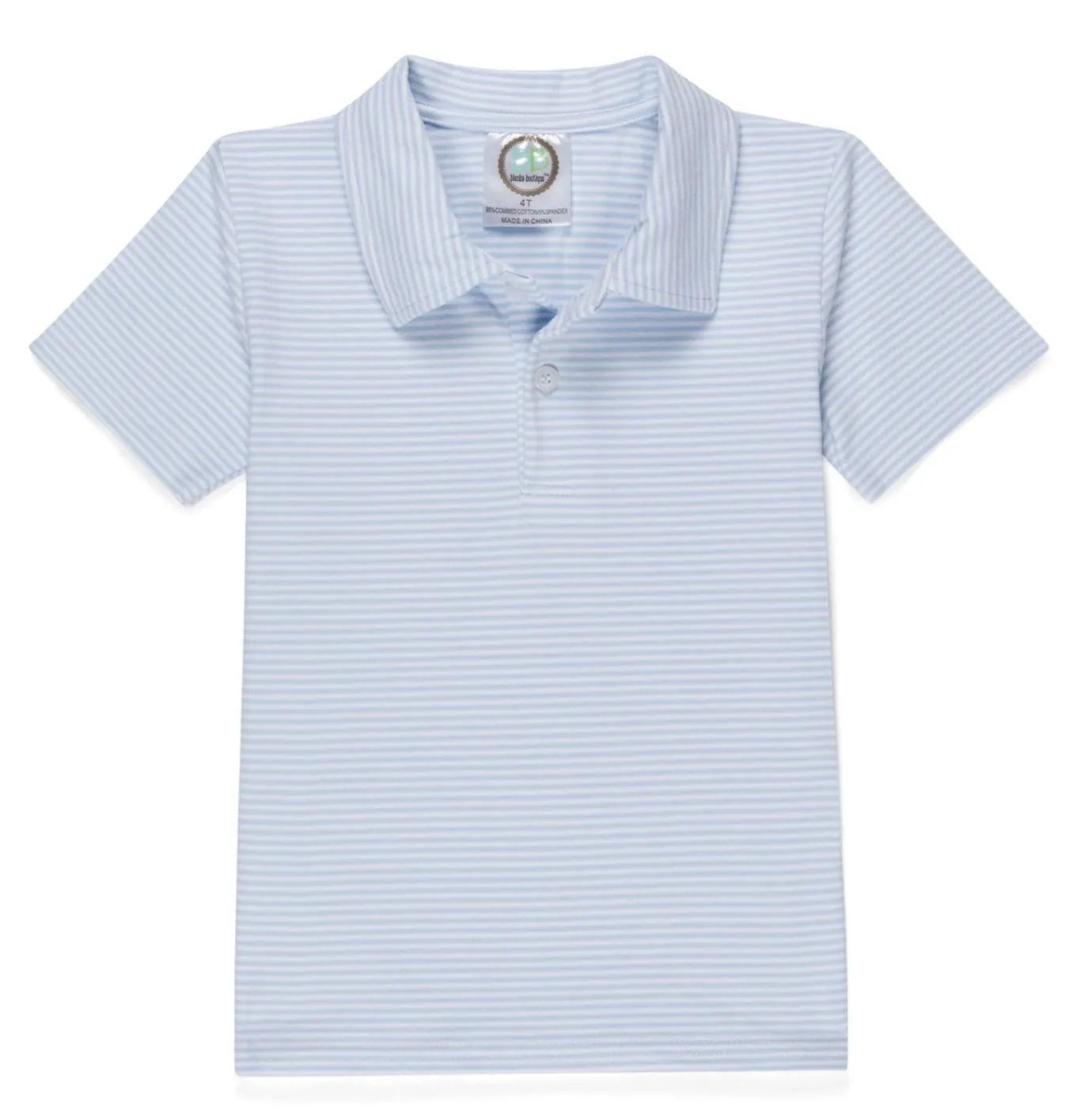 Micro-stripe Polo