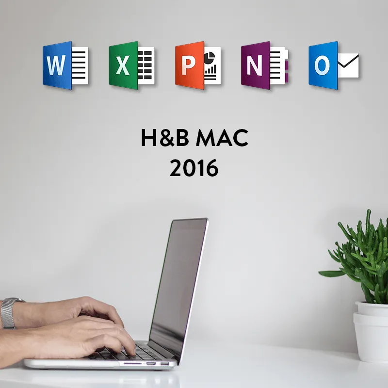 Microsoft Office 2016 Home and Business for Mac Transferable Digital Licence