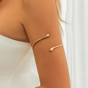 Minimalist Dewdrop Boho Arm Bracelet
