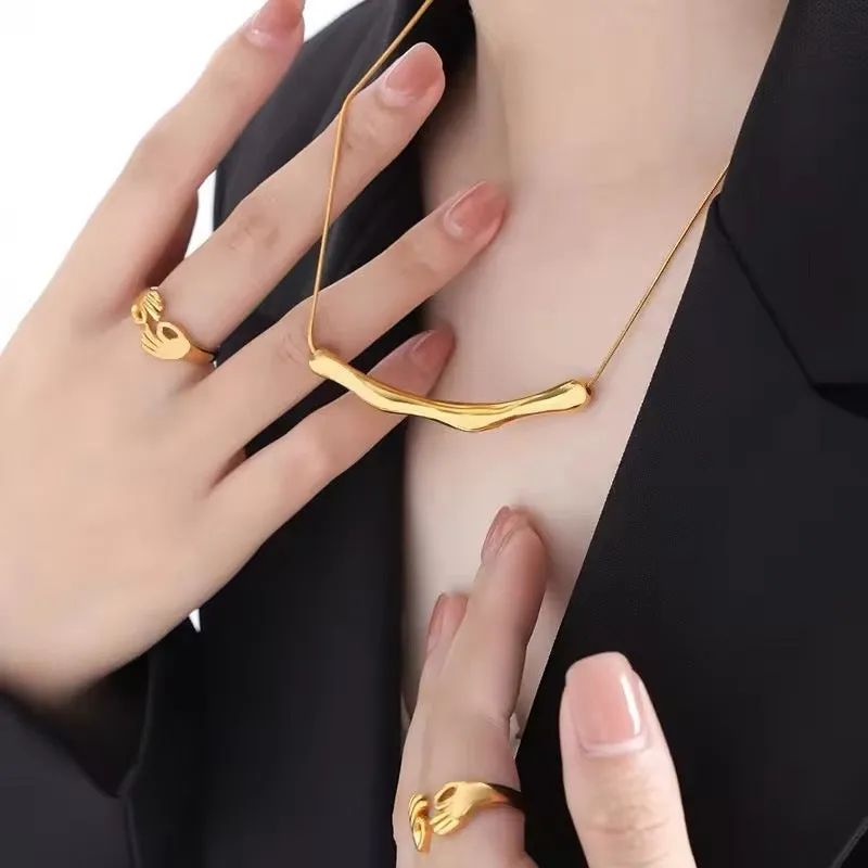 Minimalist Simple Design Elegant Collarbone Necklace