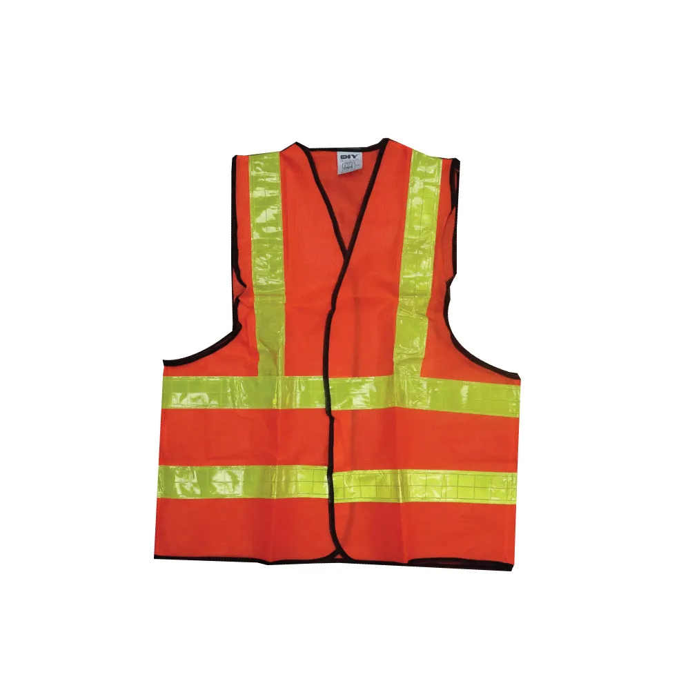 (MR.DIY) Reflective Polyester Safety Vest Orange (2XL)