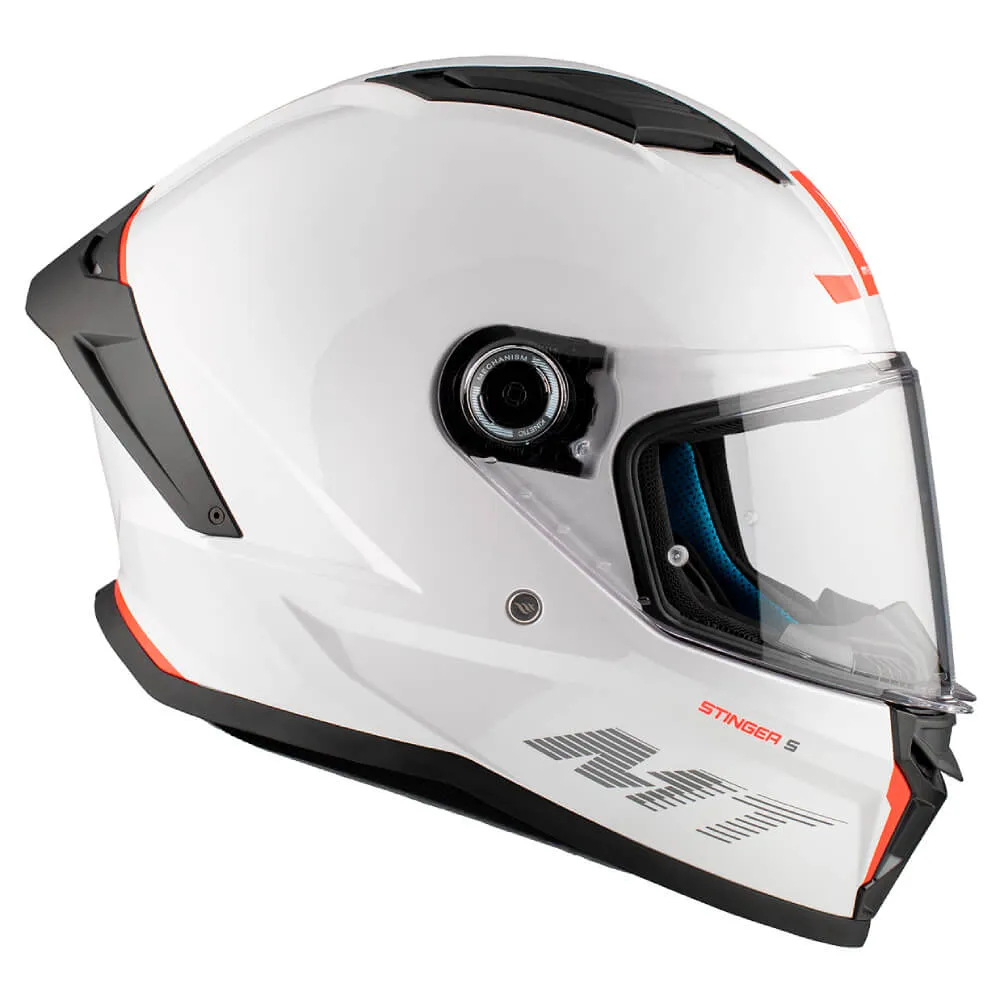 MT Stinger 2 Helmet Solid A0 Gloss White