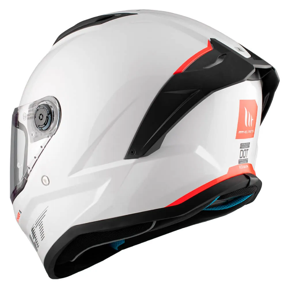 MT Stinger 2 Helmet Solid A0 Gloss White