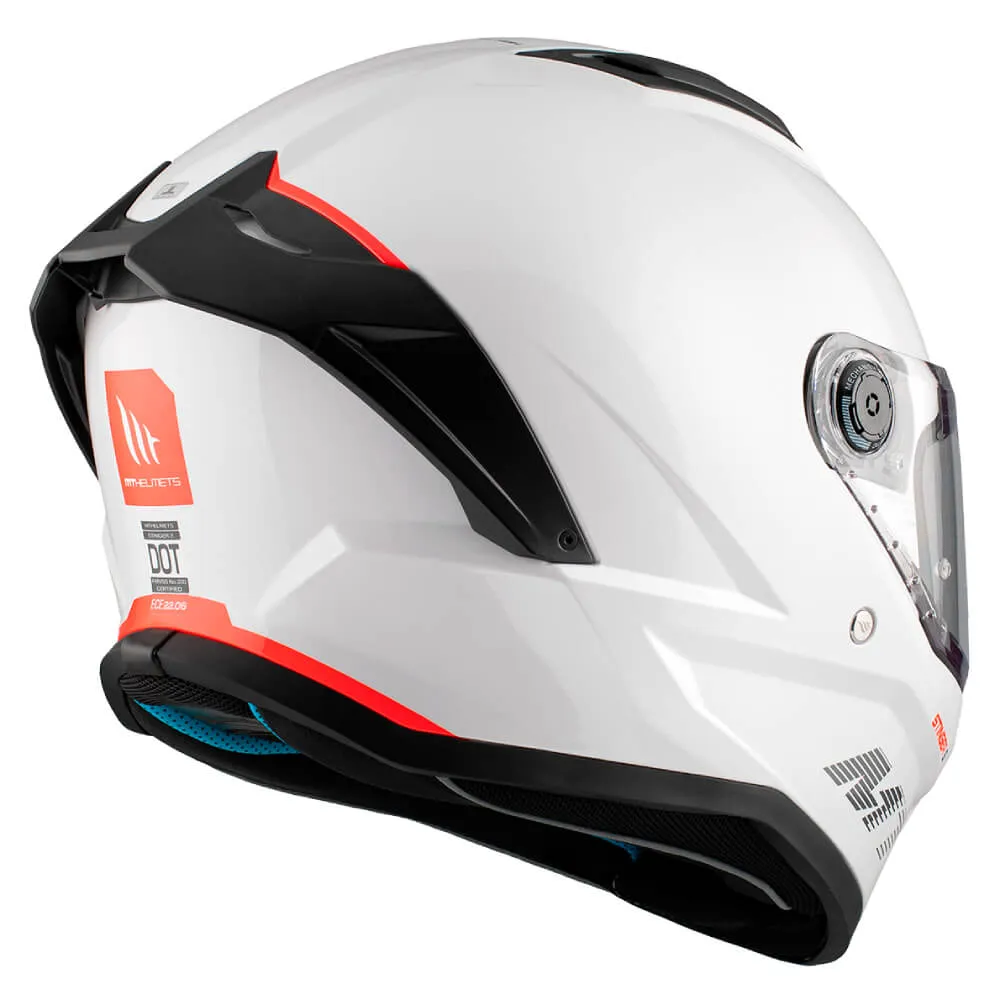 MT Stinger 2 Helmet Solid A0 Gloss White