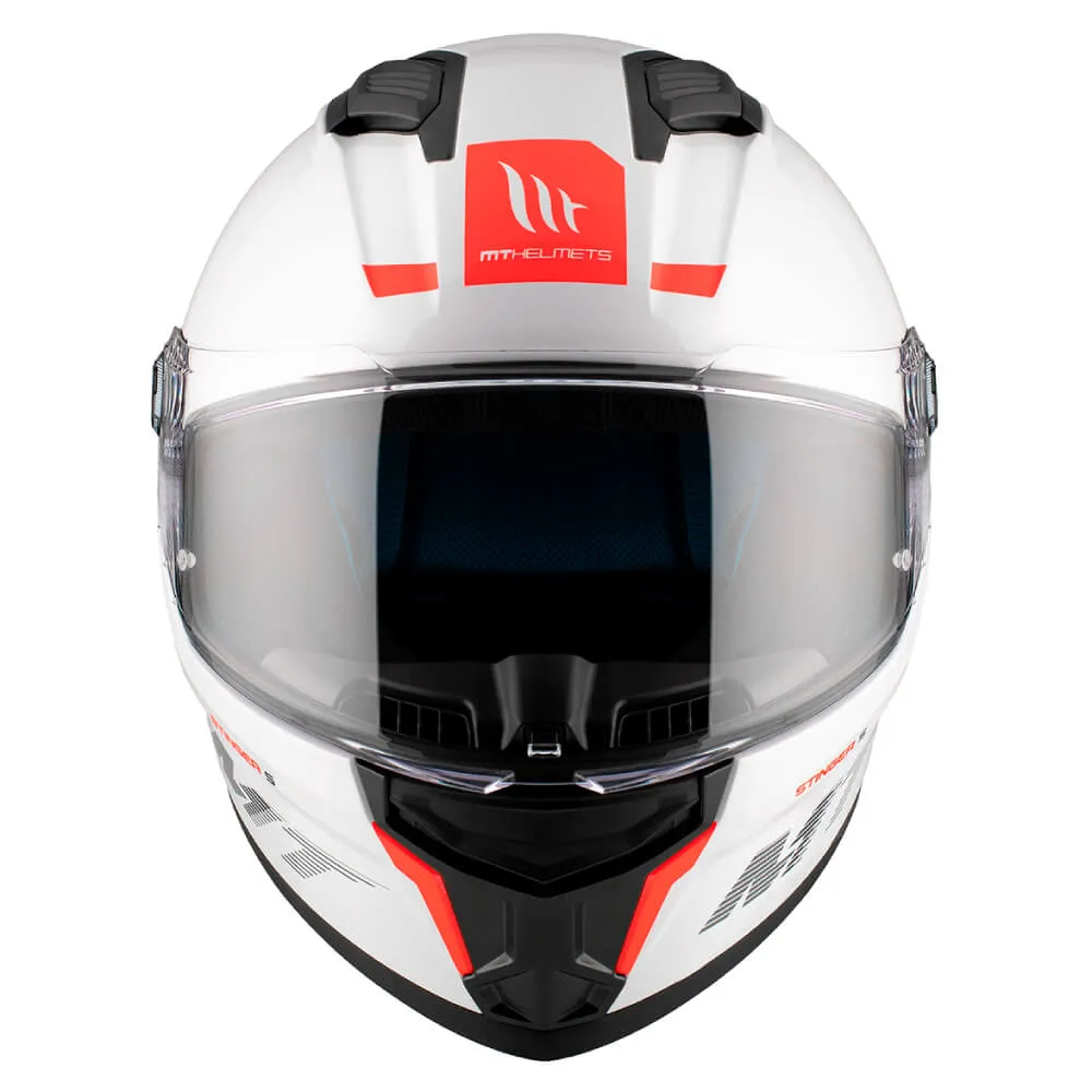 MT Stinger 2 Helmet Solid A0 Gloss White