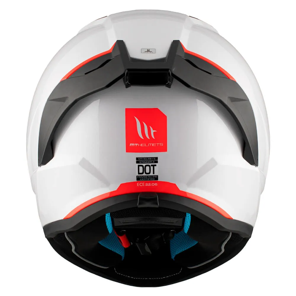 MT Stinger 2 Helmet Solid A0 Gloss White