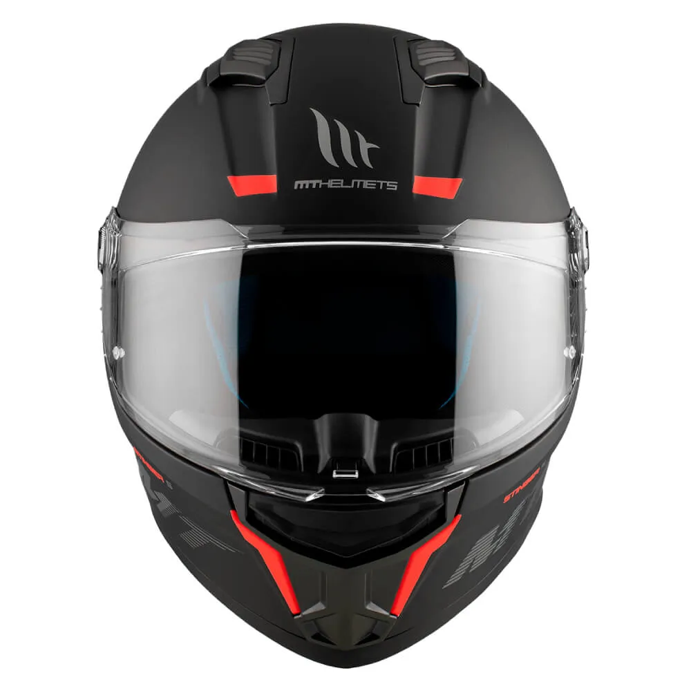 MT Stinger 2 Helmet Solid A1 Matt Black