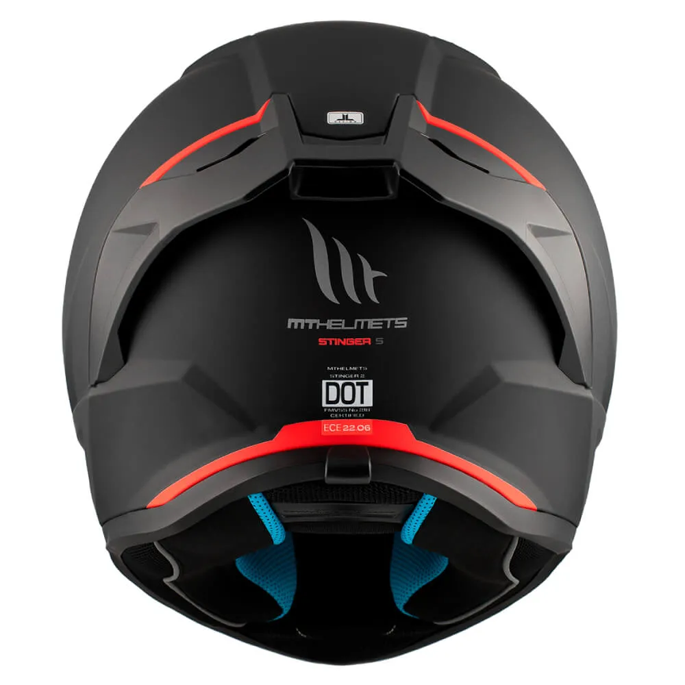 MT Stinger 2 Helmet Solid A1 Matt Black