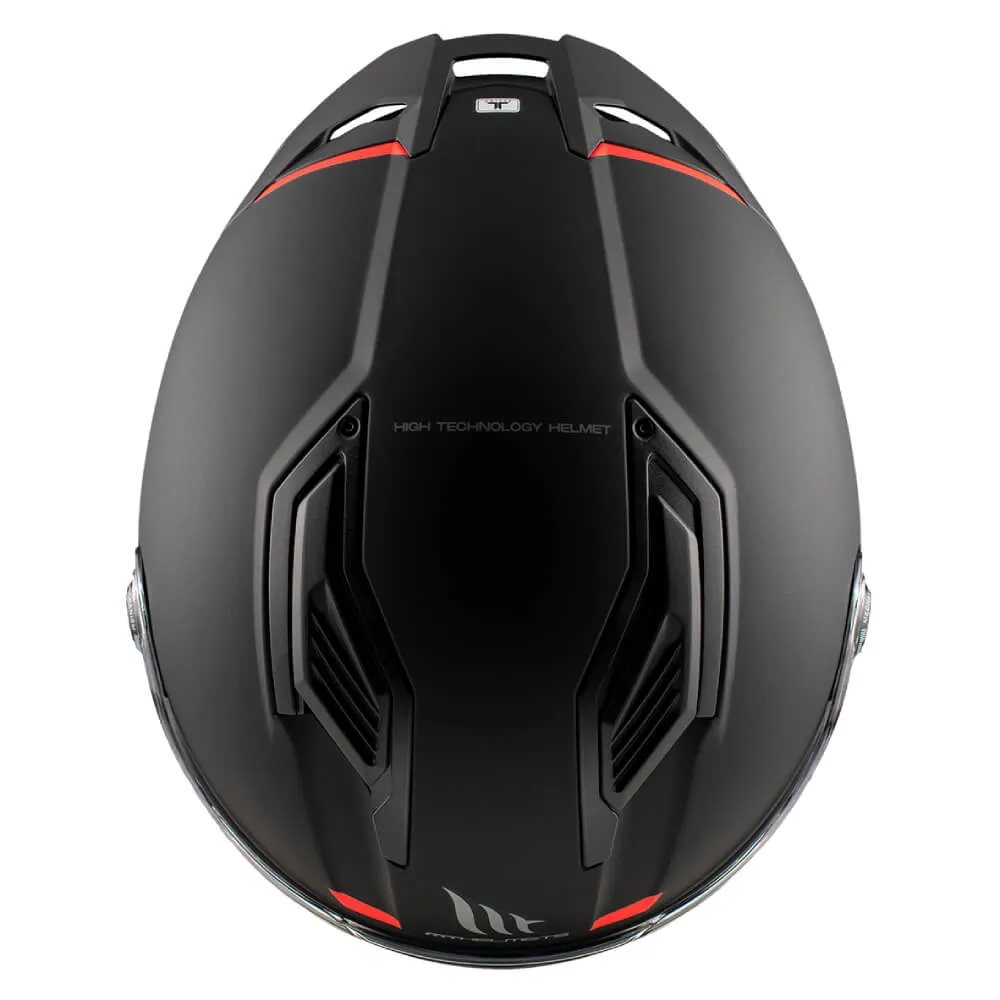 MT Stinger 2 Helmet Solid A1 Matt Black