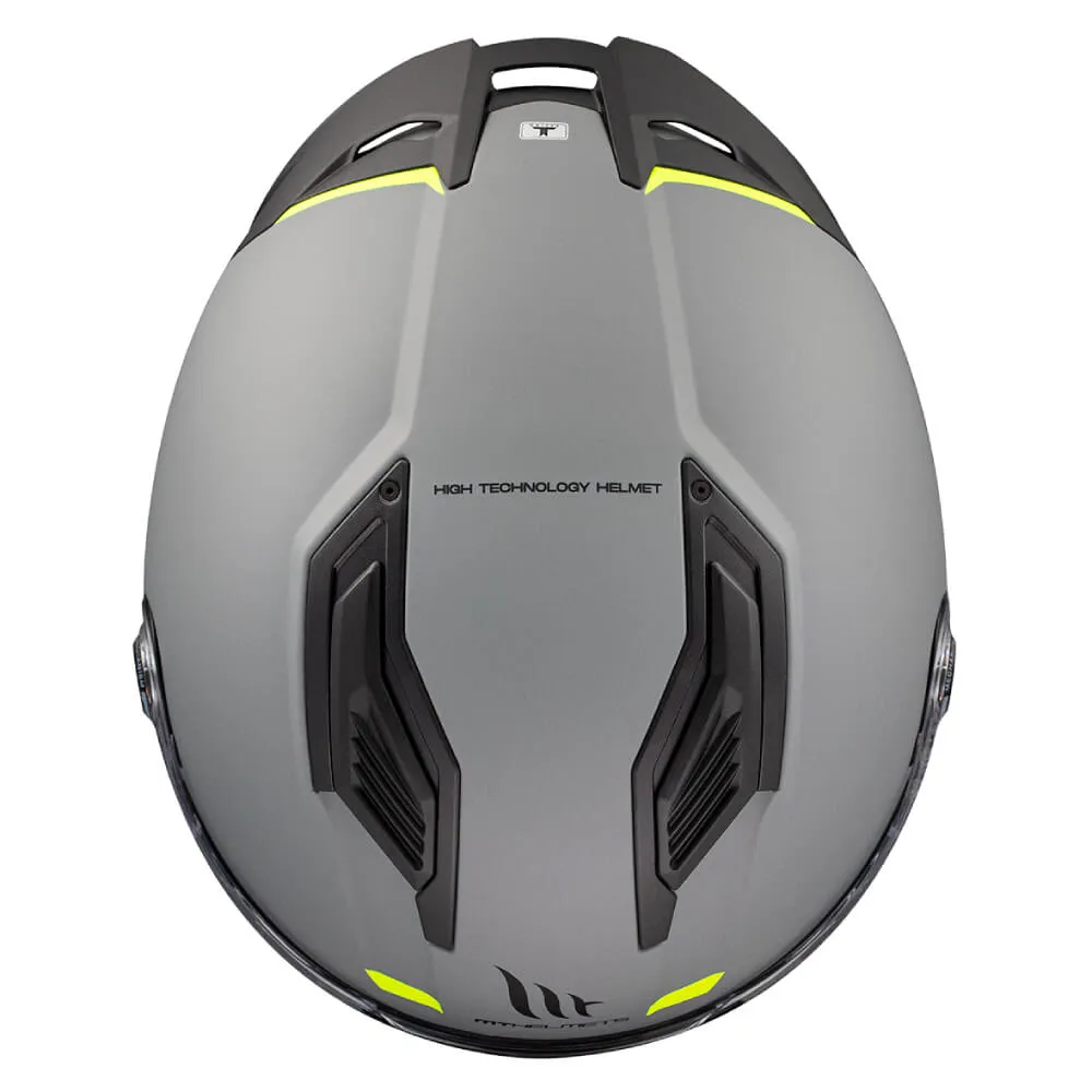 MT Stinger 2 Helmet Solid A2 Titanium Matt Grey