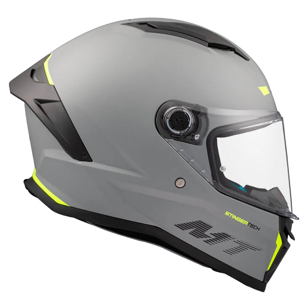 MT Stinger 2 Helmet Solid A2 Titanium Matt Grey