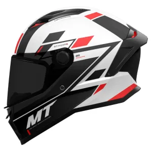 MT Stinger 2 Helmet Zivze A5 Gloss Black / White / Red