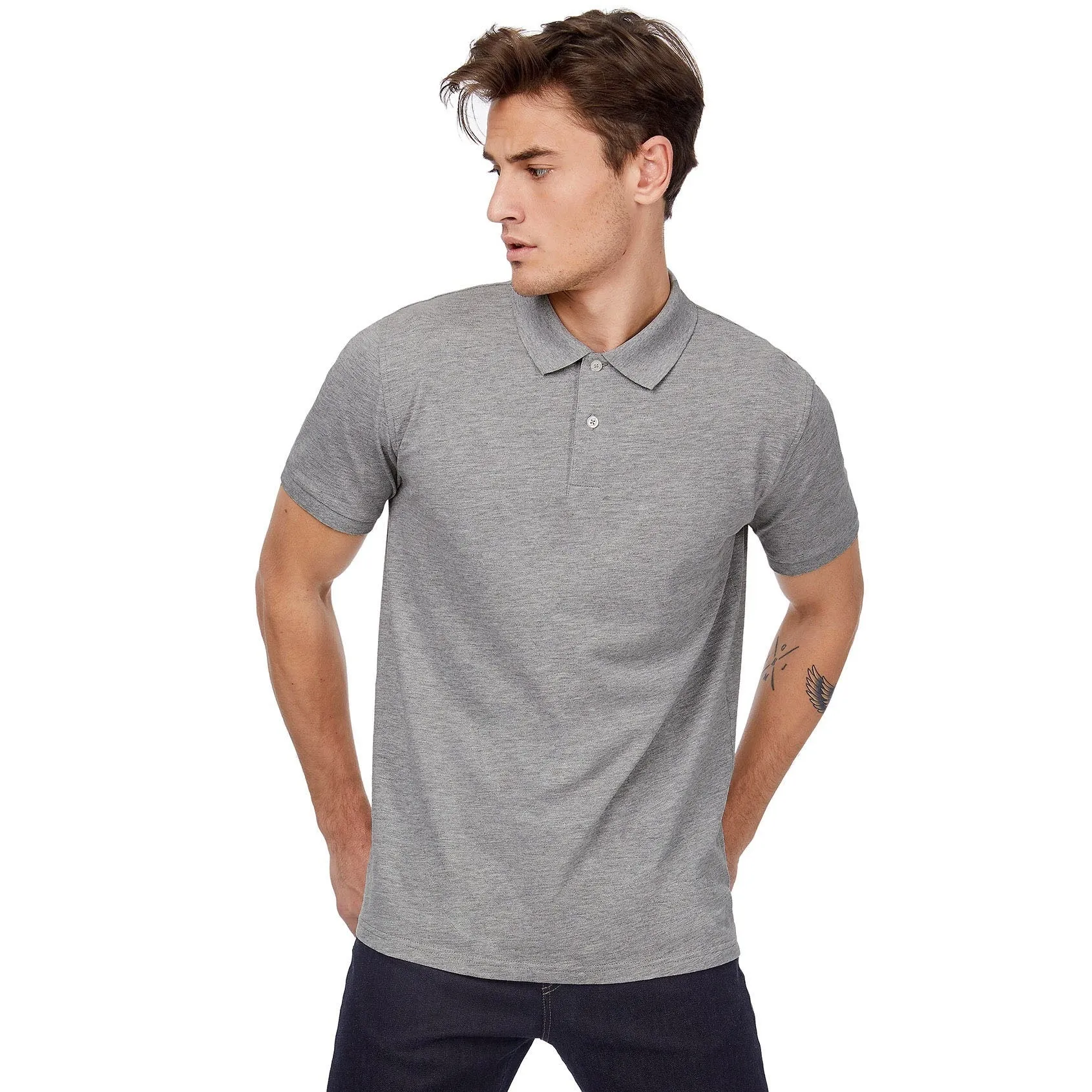 Muška pique polo majica od 100% organskog pamuka, 170gsm