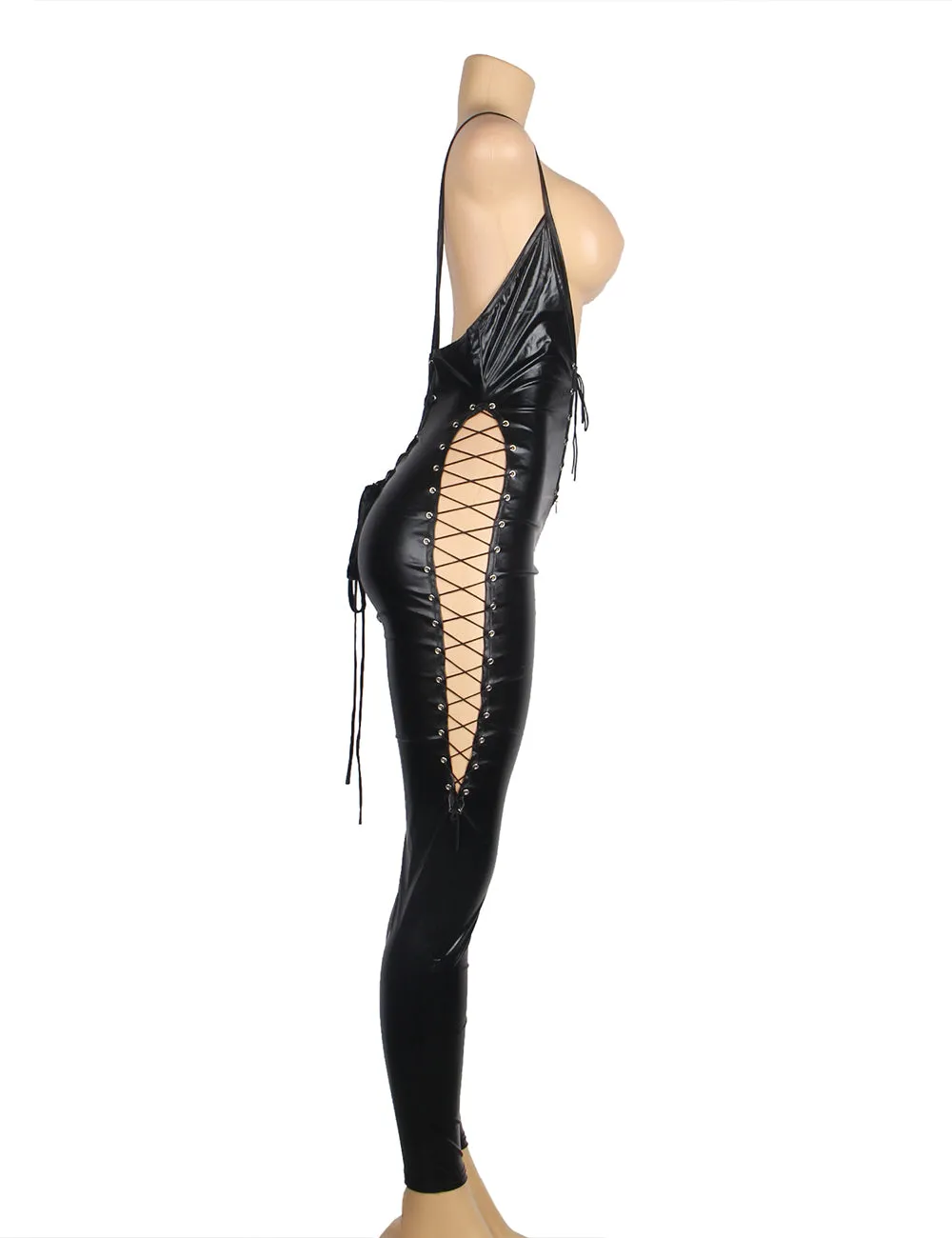 New Two-Way Zipper Catsuit Leather Egypt