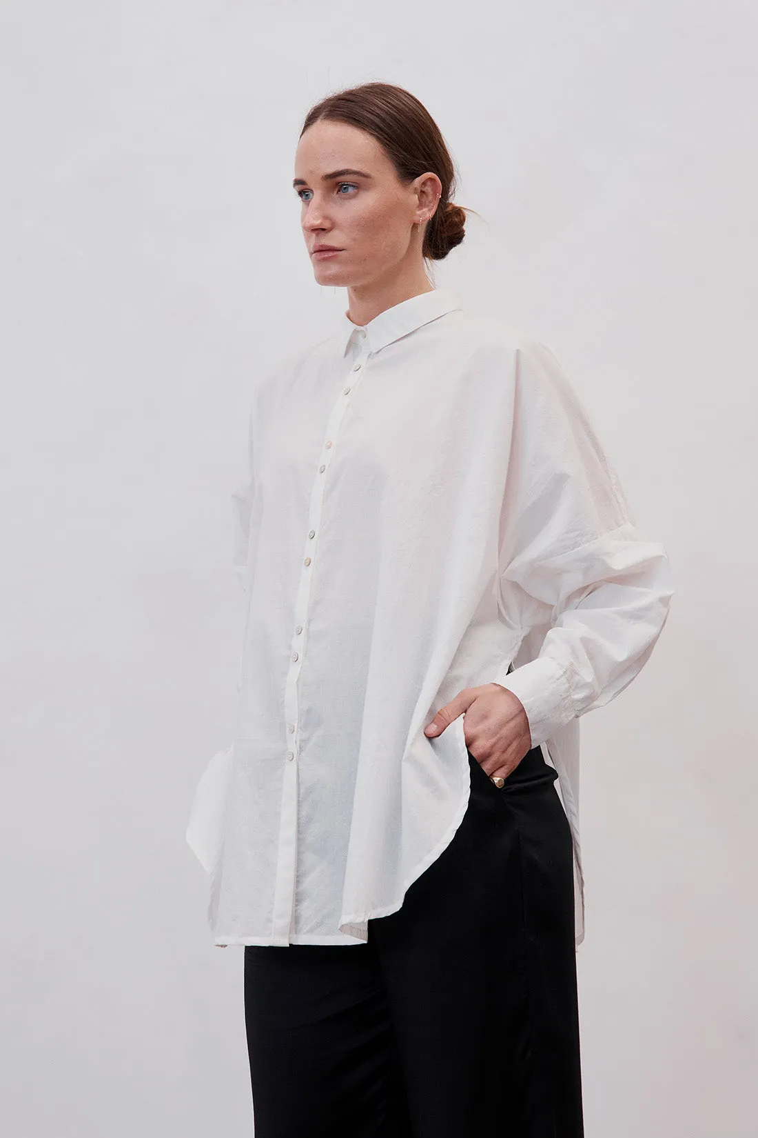 Nic Organic Cotton Shirt White