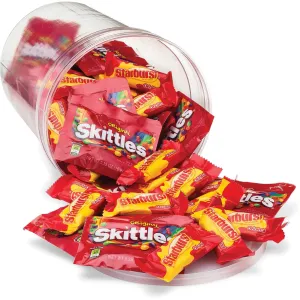 Office Snax Skittles & Starburst Candies Fun Packs