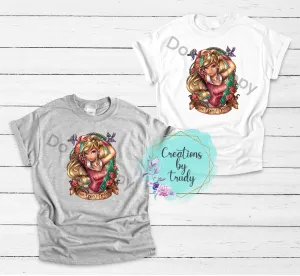 Once upon a dream, tattooed princess- T SHIRT