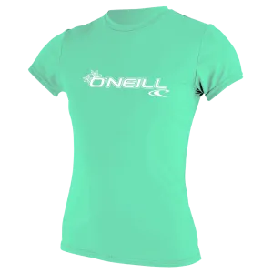 O'Neill Women's Basic Skins Short Sleeve Rash Vest