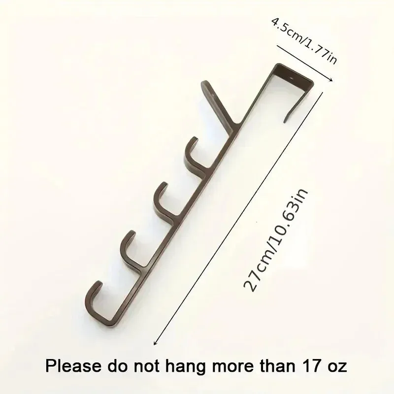 OverDoor Organizer Closet Hooks Stylish Storage Solution