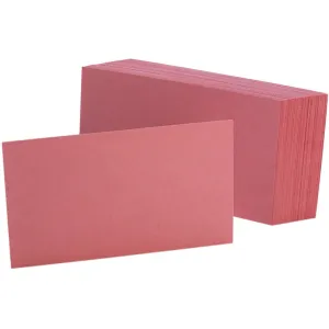 Oxford Colored Blank Index Cards