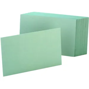 Oxford Colored Blank Index Cards