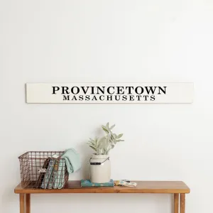 Personalized Two Lines Barn Wood Sign
