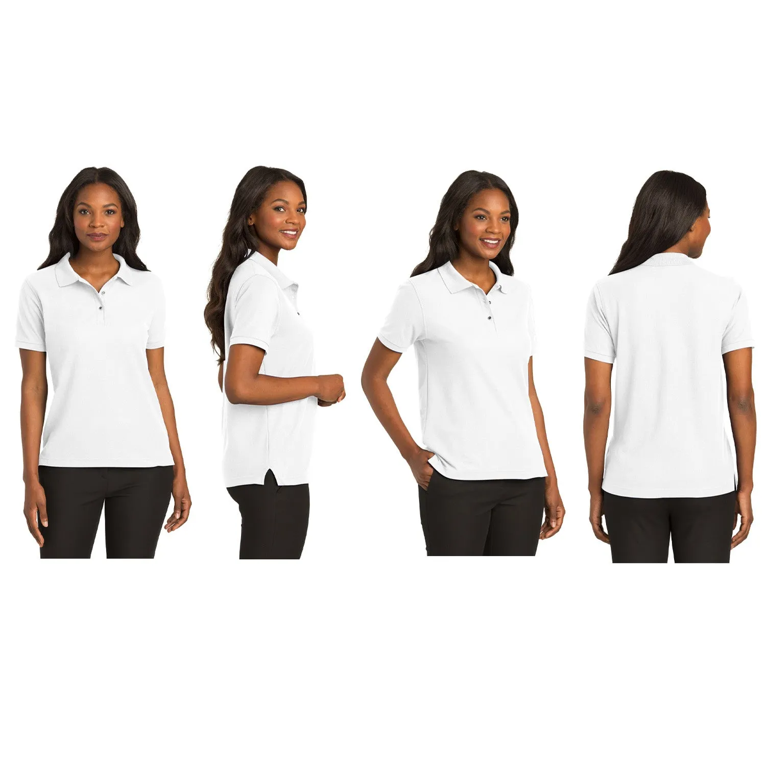 Phi Chi Theta Cotton Pique Polo
