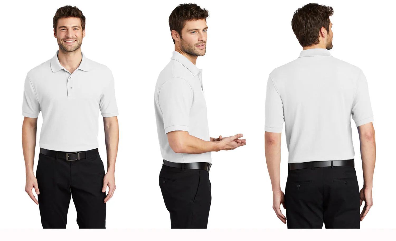 Phi Chi Theta Cotton Pique Polo