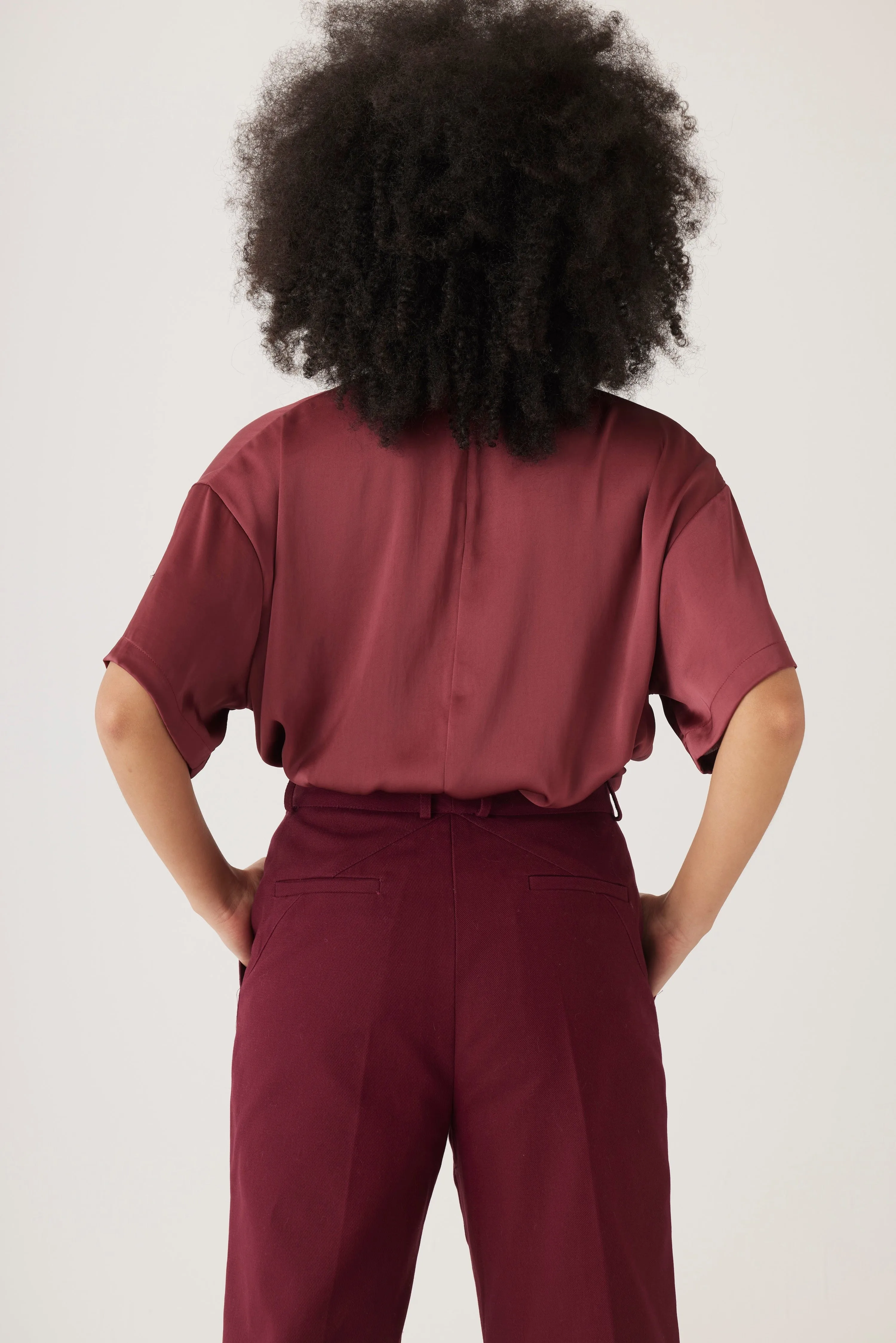 Piper Pant in Cotton Twill (Full Length)