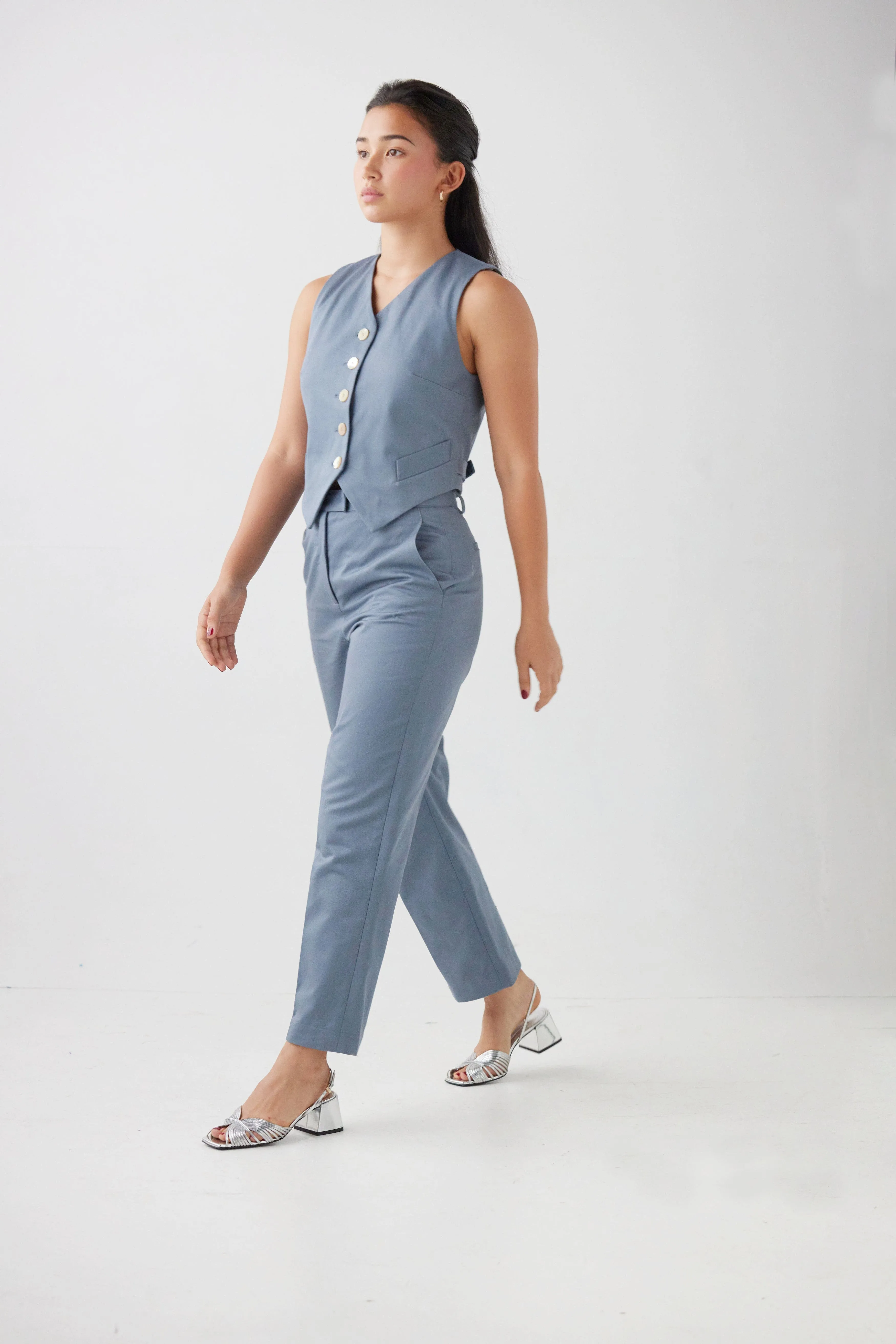 Piper Pant in Cotton Twill