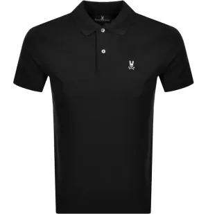 Psycho Bunny Classic Polo Black B6K001ARPC-001
