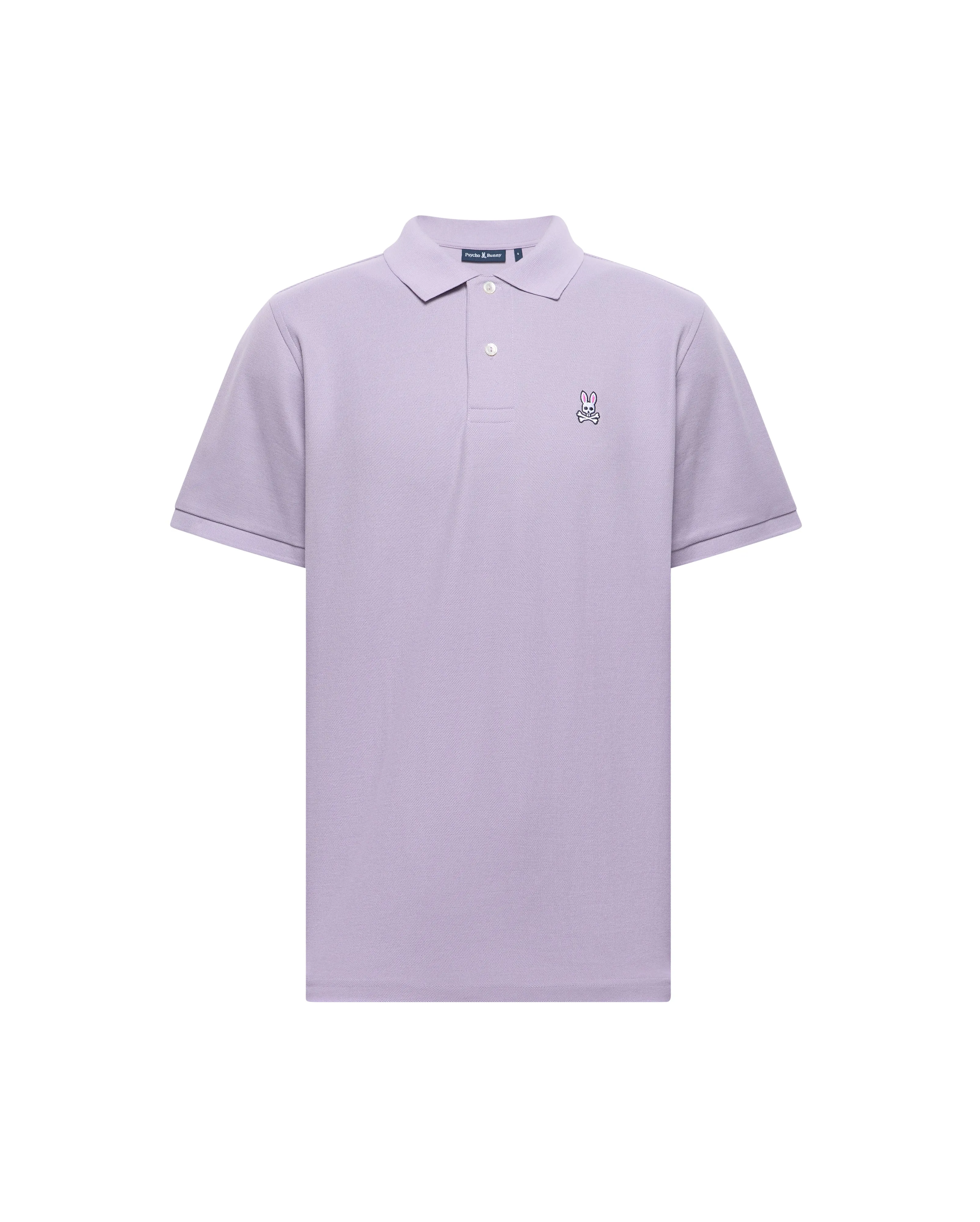 Psycho Bunny Men's Classic Polo - Lavender Gray