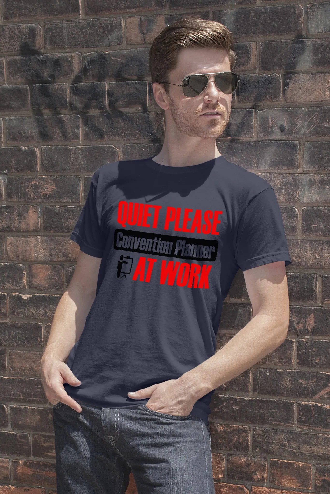 Quiet Please Convention Planner at Work (Men)