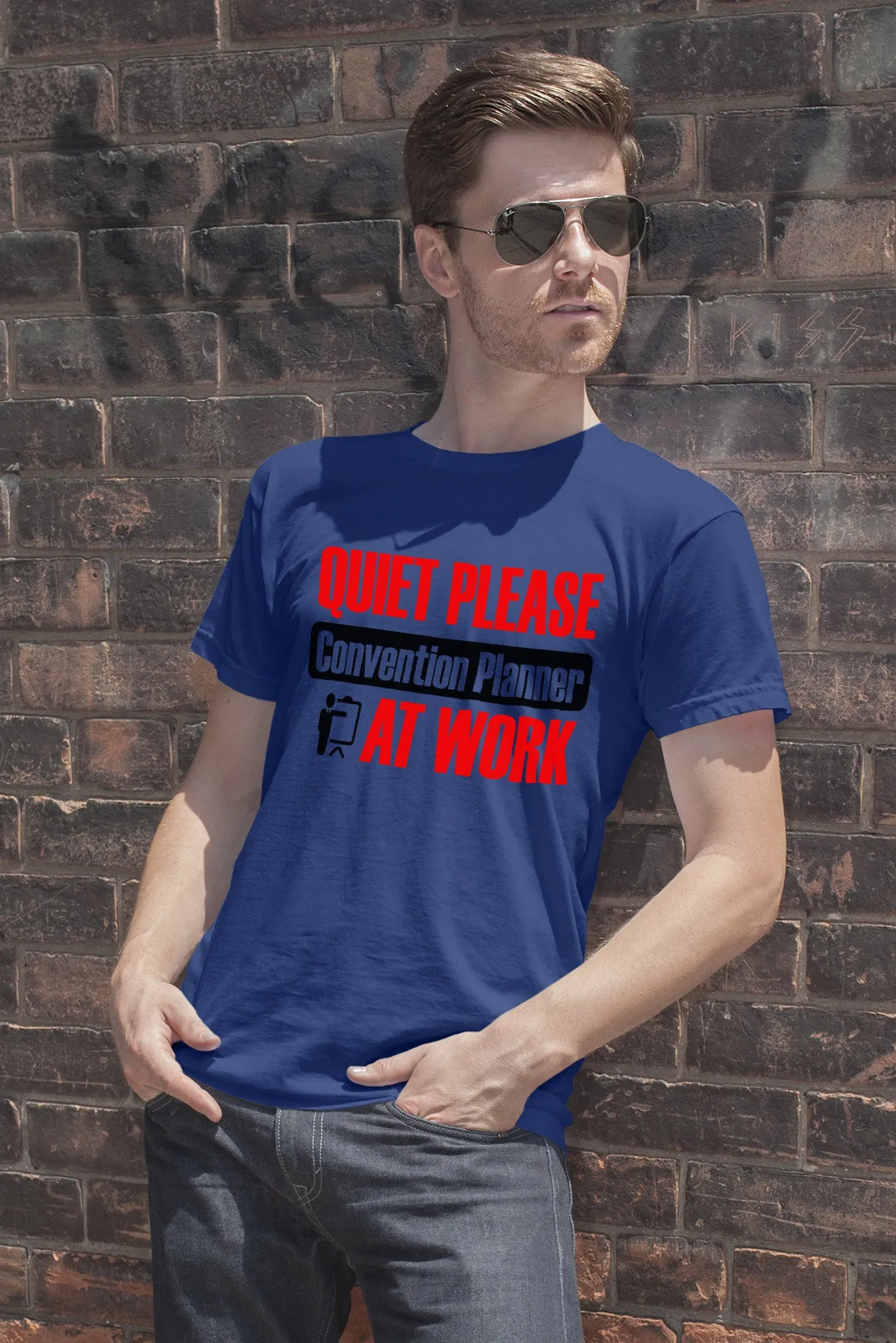 Quiet Please Convention Planner at Work (Men)