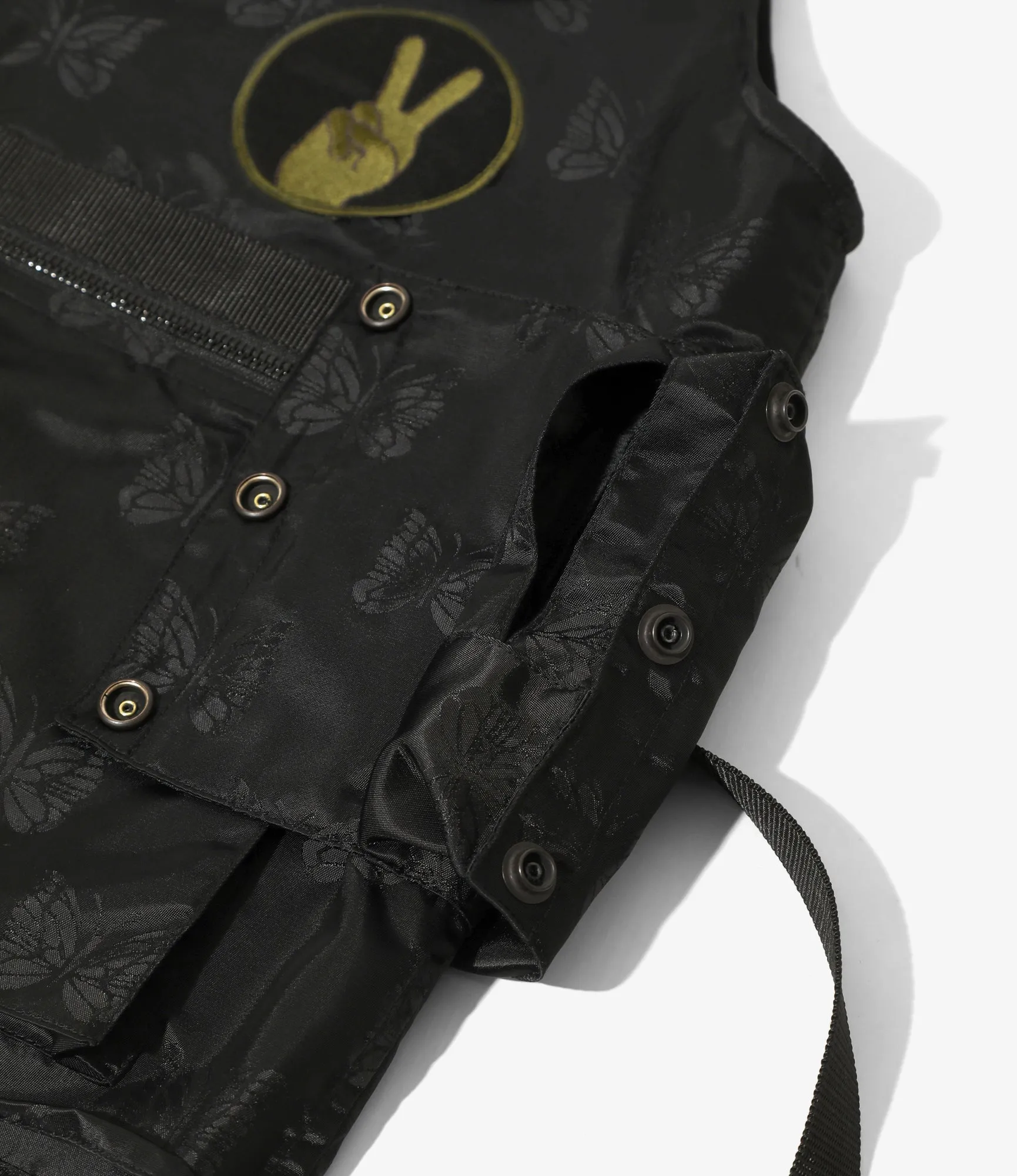 Radio Vest - Papillon Jacquard Sateen