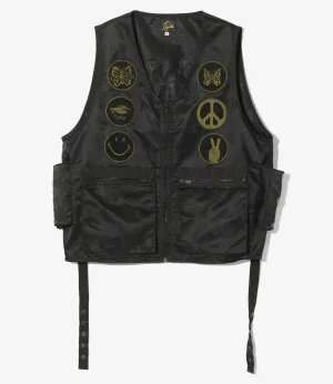 Radio Vest - Papillon Jacquard Sateen