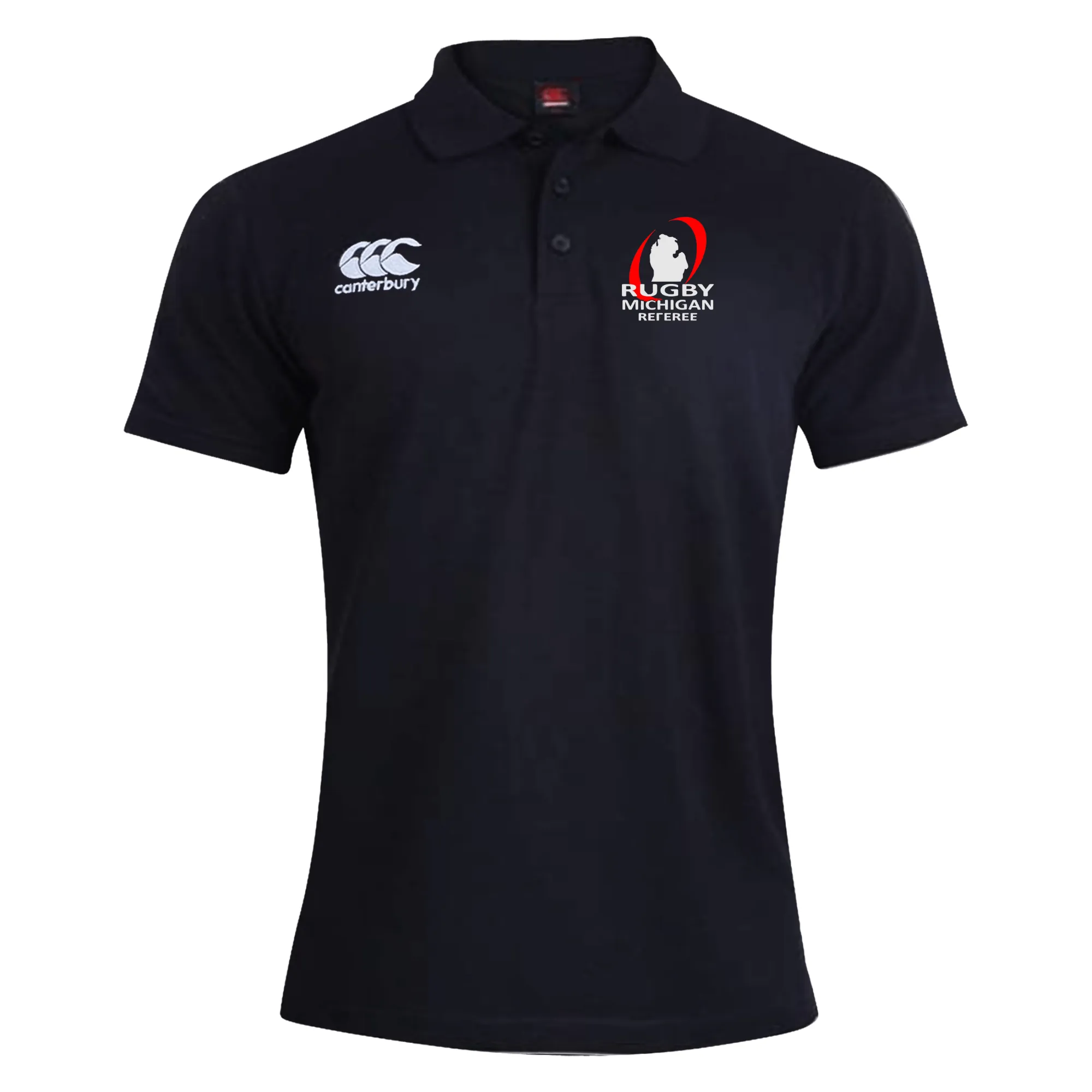 Rugby Michigan Referee Society Waimak Polo by Canterbury