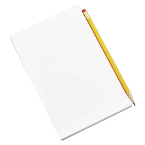 Scratch Pads Unruled 4 X 6 White 100 Sheet Pads 12 Pack 35614