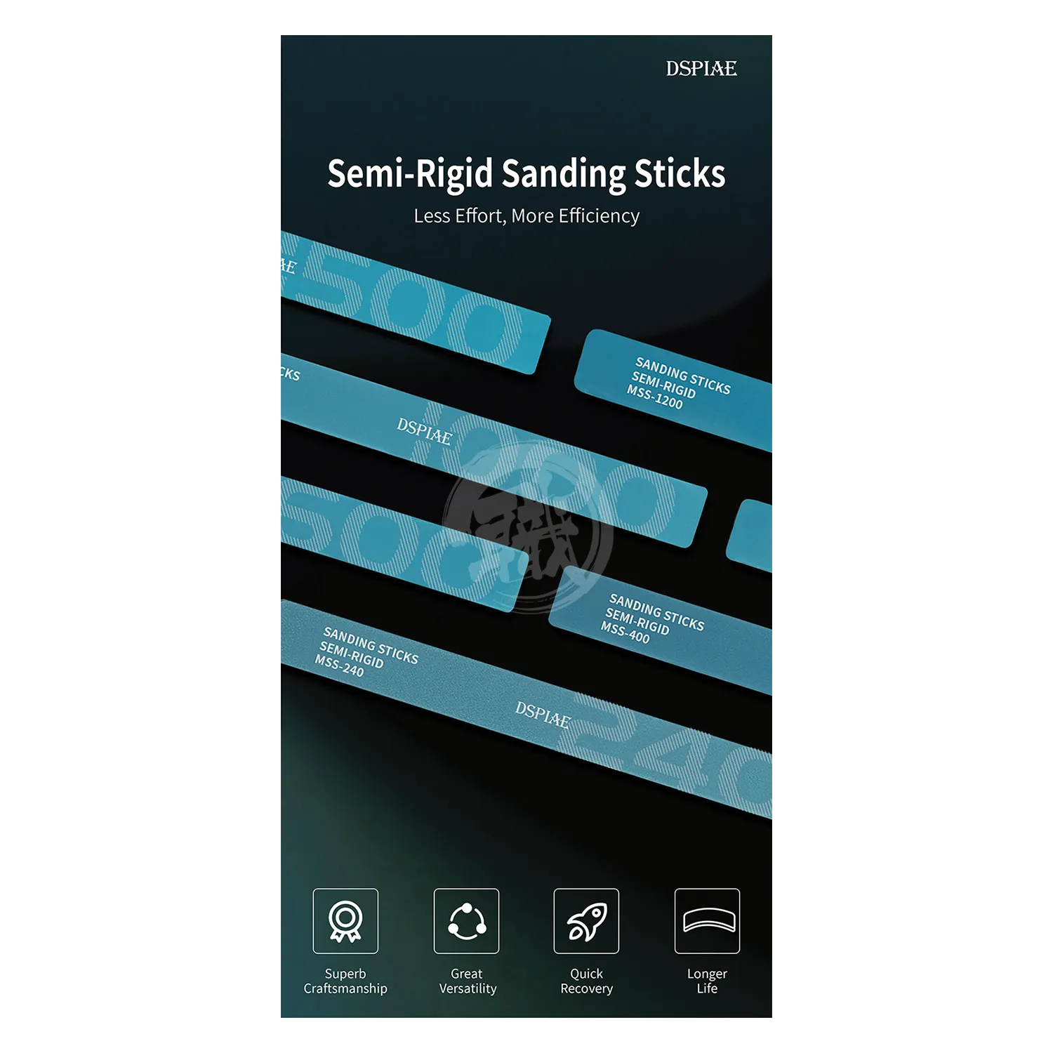 Semi-Rigid Sanding Stick [#1200]