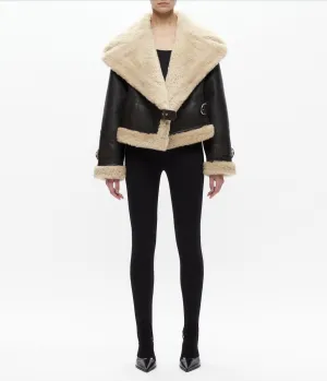 Shoreditch Ski Club Daia Shearling Jacket