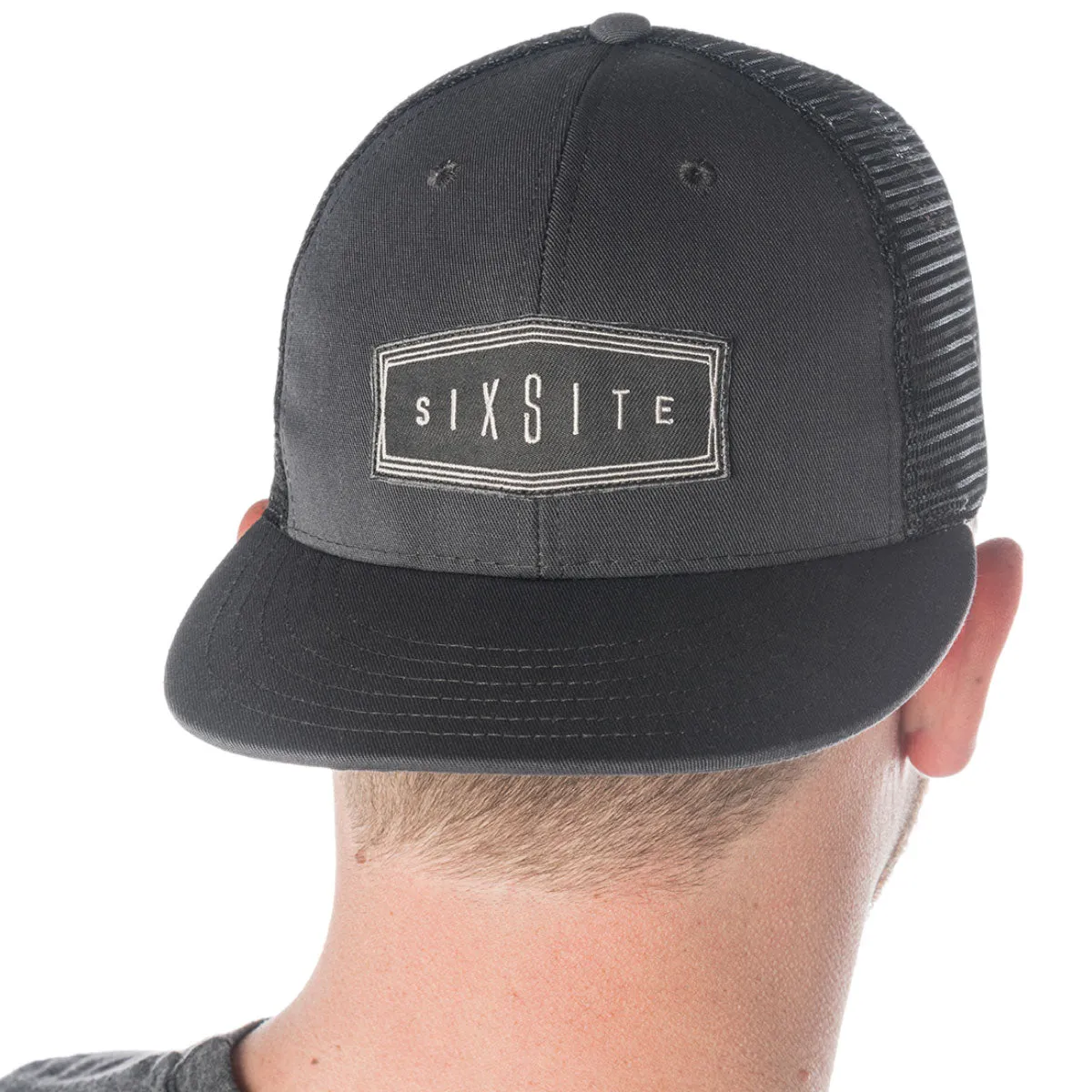 SIXSITE Badge Flat Bill Cap