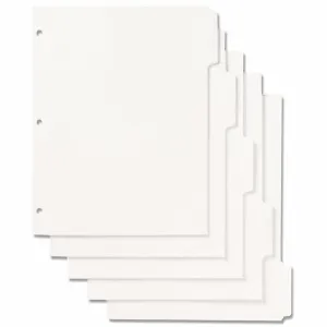 SKILCRAFT Loose-leaf Binder Index Sheet Set