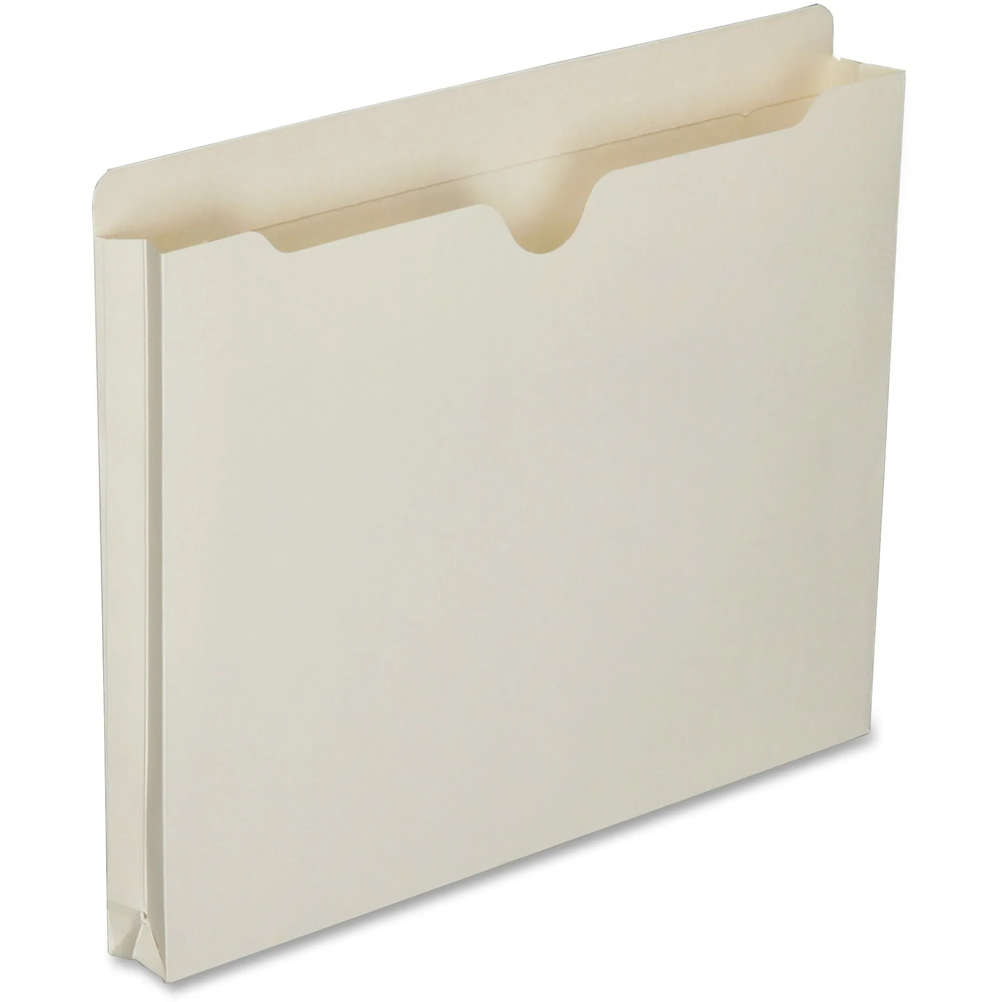 SKILCRAFT Straight Tab Cut Letter Recycled File Jacket