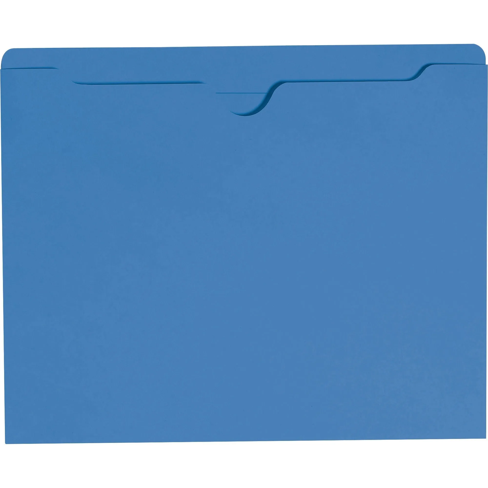 Smead Colored Straight Tab Cut Letter Recycled File Jacket