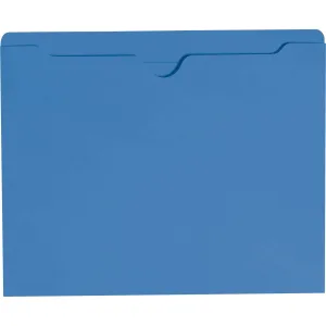 Smead Colored Straight Tab Cut Letter Recycled File Jacket