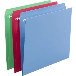 Smead FasTab Straight Tab Cut Letter Recycled Hanging Folder