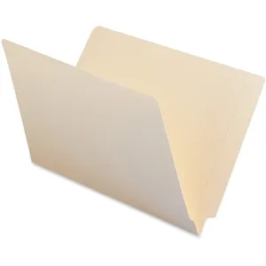 Smead Shelf-Master Straight Tab Cut Legal Recycled End Tab File Folder