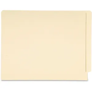 Smead Shelf-Master Straight Tab Cut Letter Recycled End Tab File Folder