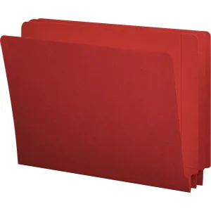 Smead Shelf-Master Straight Tab Cut Letter Recycled End Tab File Folder