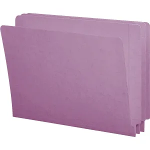 Smead Shelf-Master Straight Tab Cut Letter Recycled End Tab File Folder